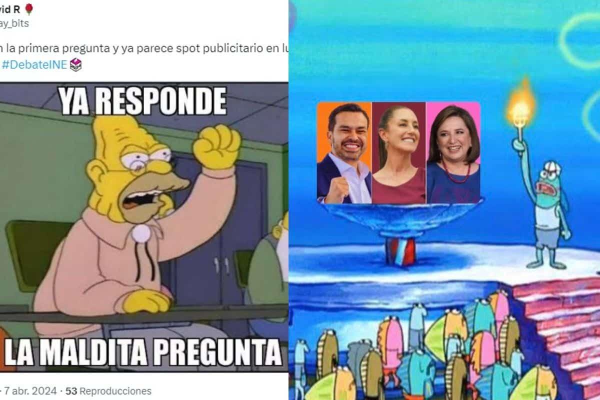 Los mejores memes del primer debate presidencial 2024
