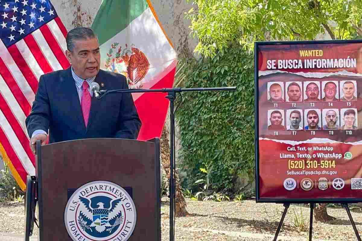 Autoridades de EU y México anuncian iniciativa conjunta para capturar objetivos criminales en la frontera