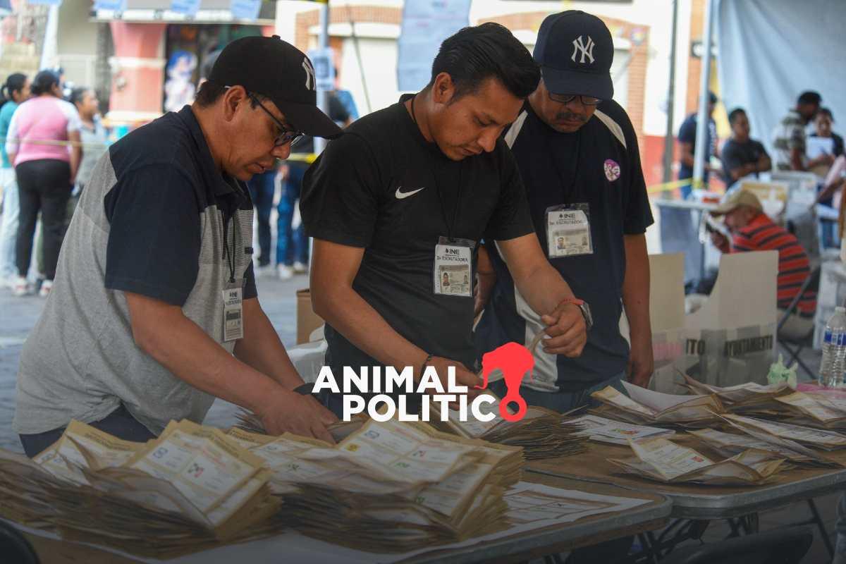 El INE prevé recuento de votos en el 60% de las casillas; en 2018 recontaron el 75%