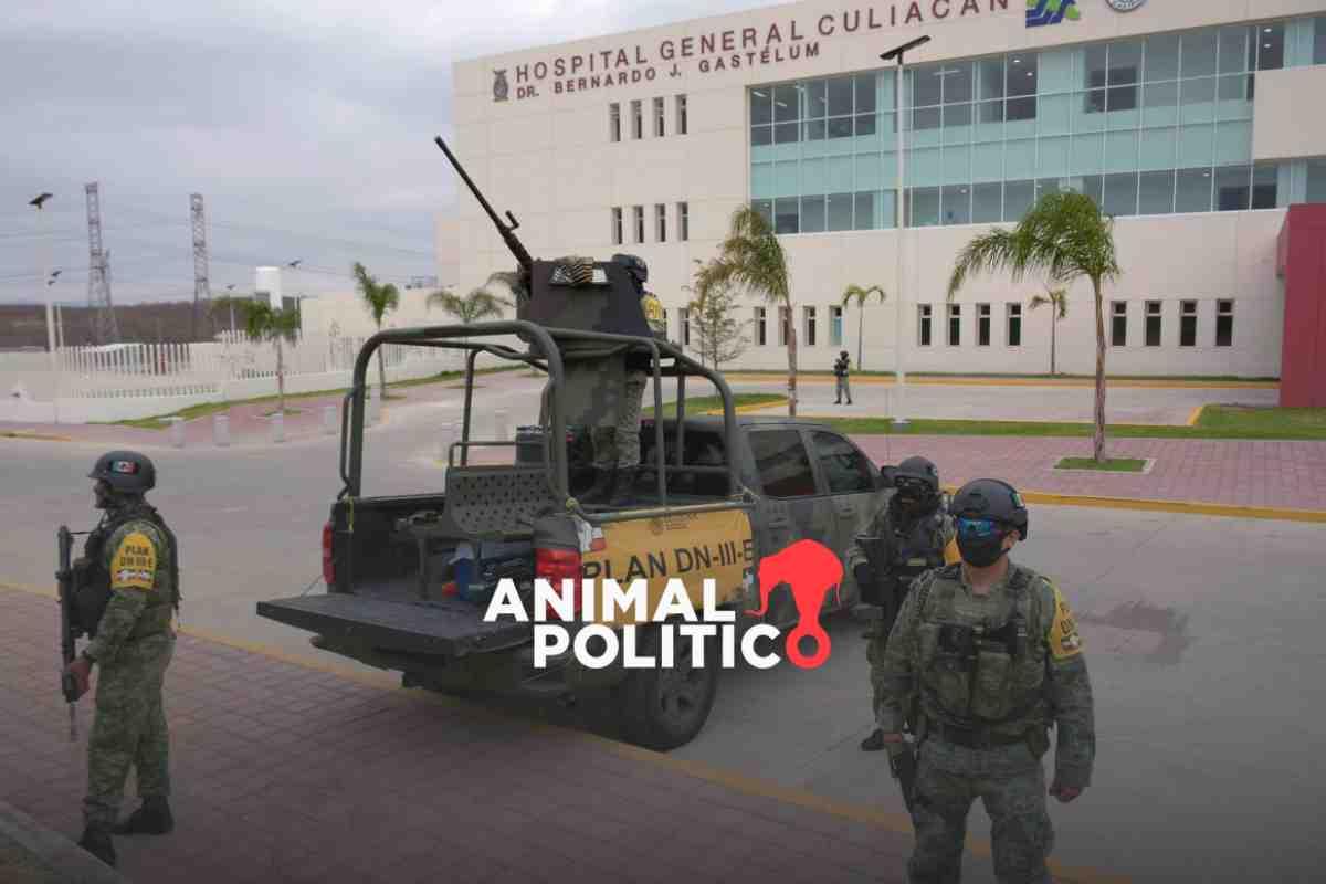 Médicos residentes paran labores en Hospital General de Culiacán ante violencia en Sinaloa