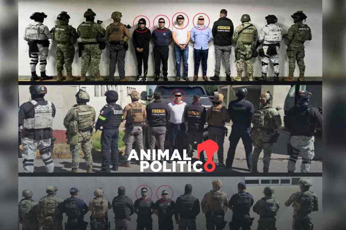 Detienen a siete mandos de seguridad y una presidenta municipal en el Estado de México