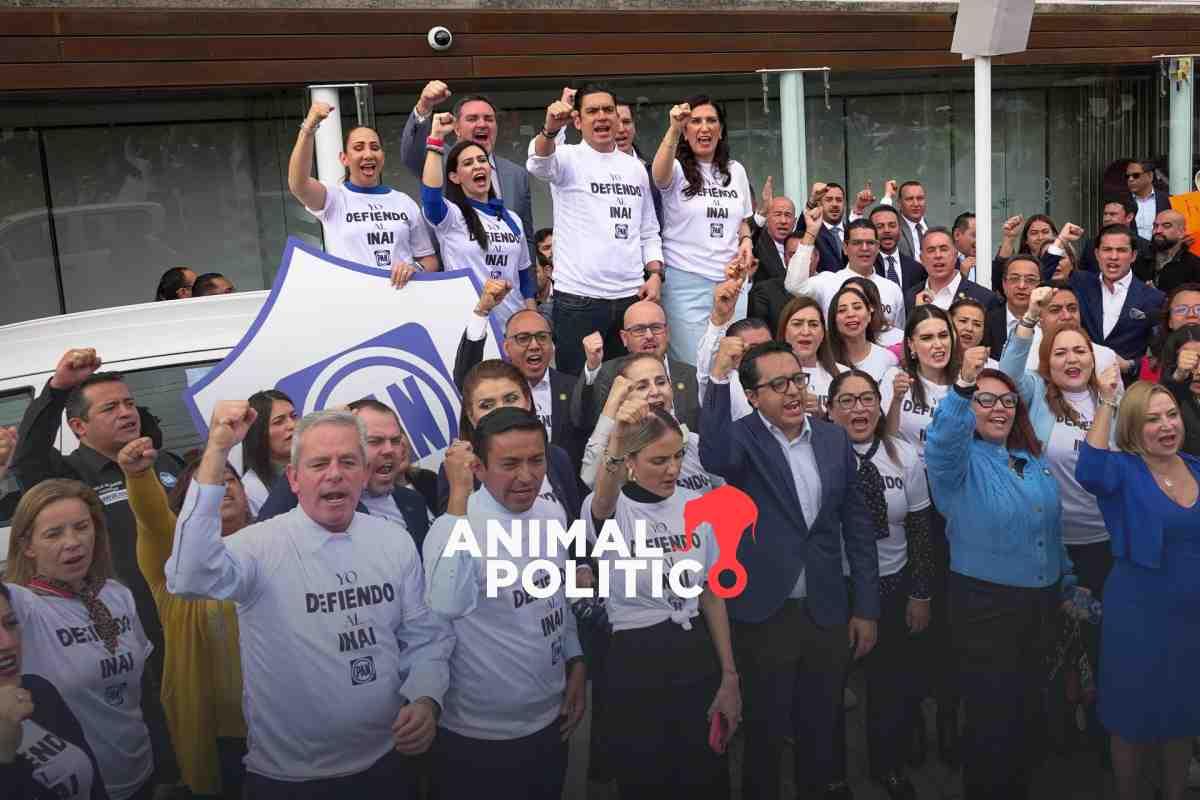 PAN se declara en “resistencia civil pacífica” en contra de reforma que plantea desaparecer al INAI y otros autónomos