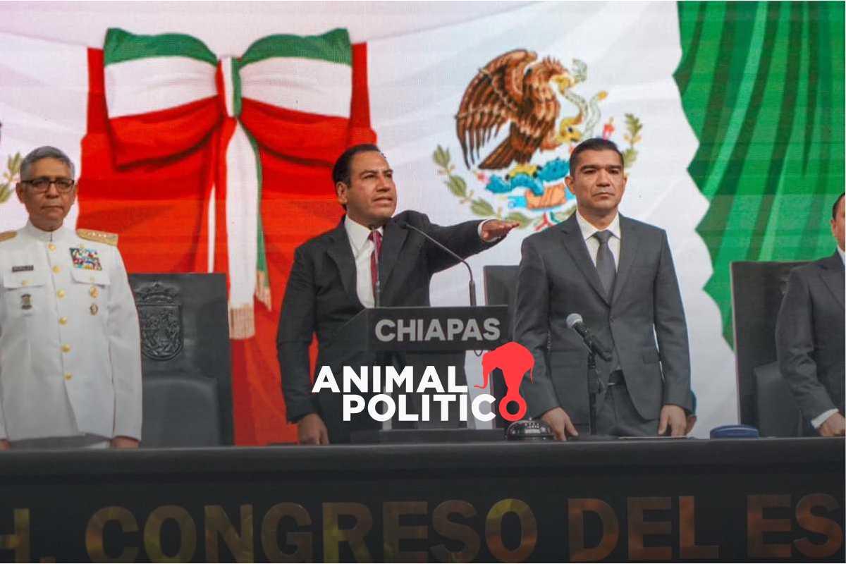 Eduardo Ramírez asume como gobernador de Chiapas; adoptará estrategia de seguridad de Sheinbaum para combatir violencia