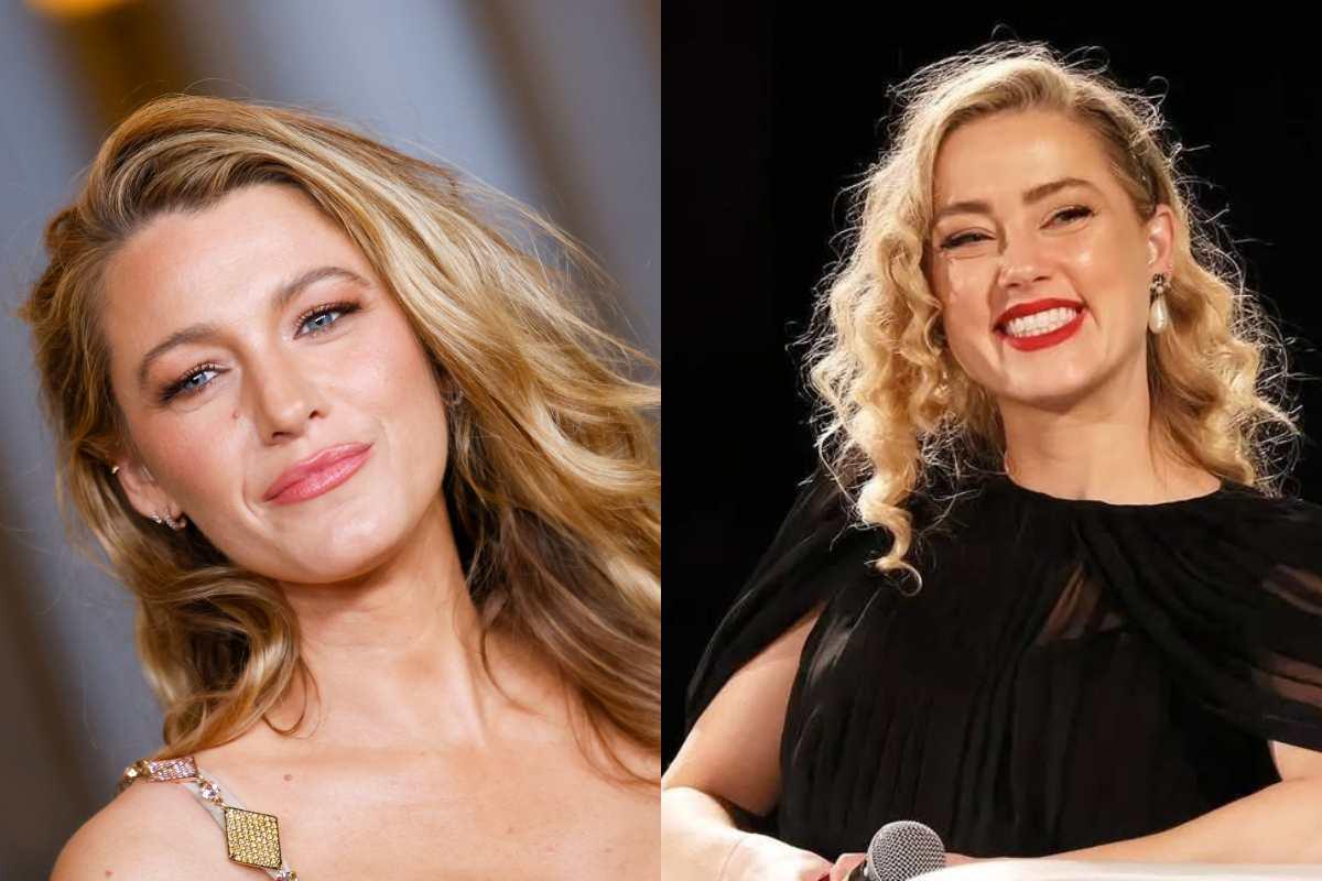 Amber Heard muestra su apoyo a Blake Lively: “yo viví esa situación de cerca y es