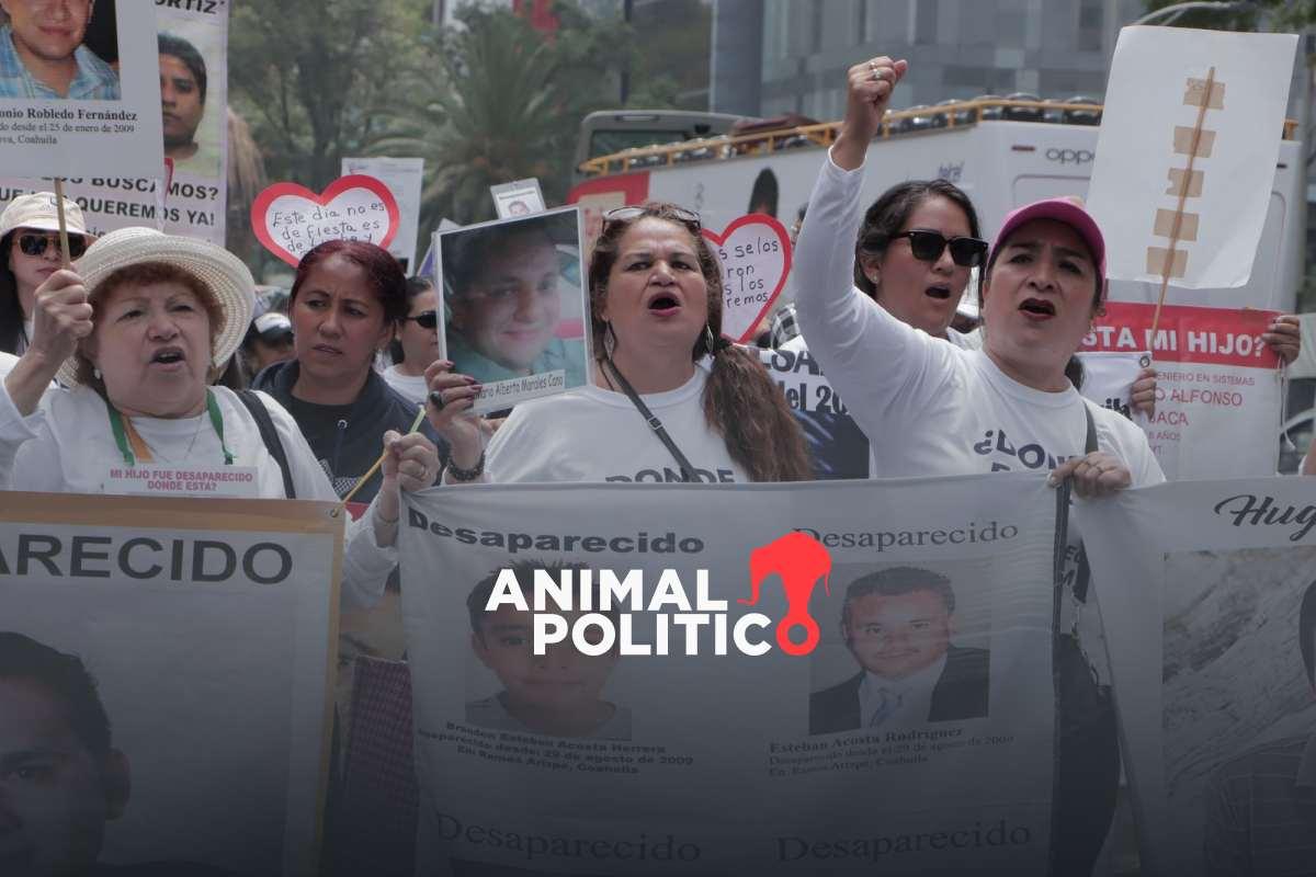 “Las desapariciones son crimen del Estado”, dicen madres buscadoras y colectivos; marchan en CDMX