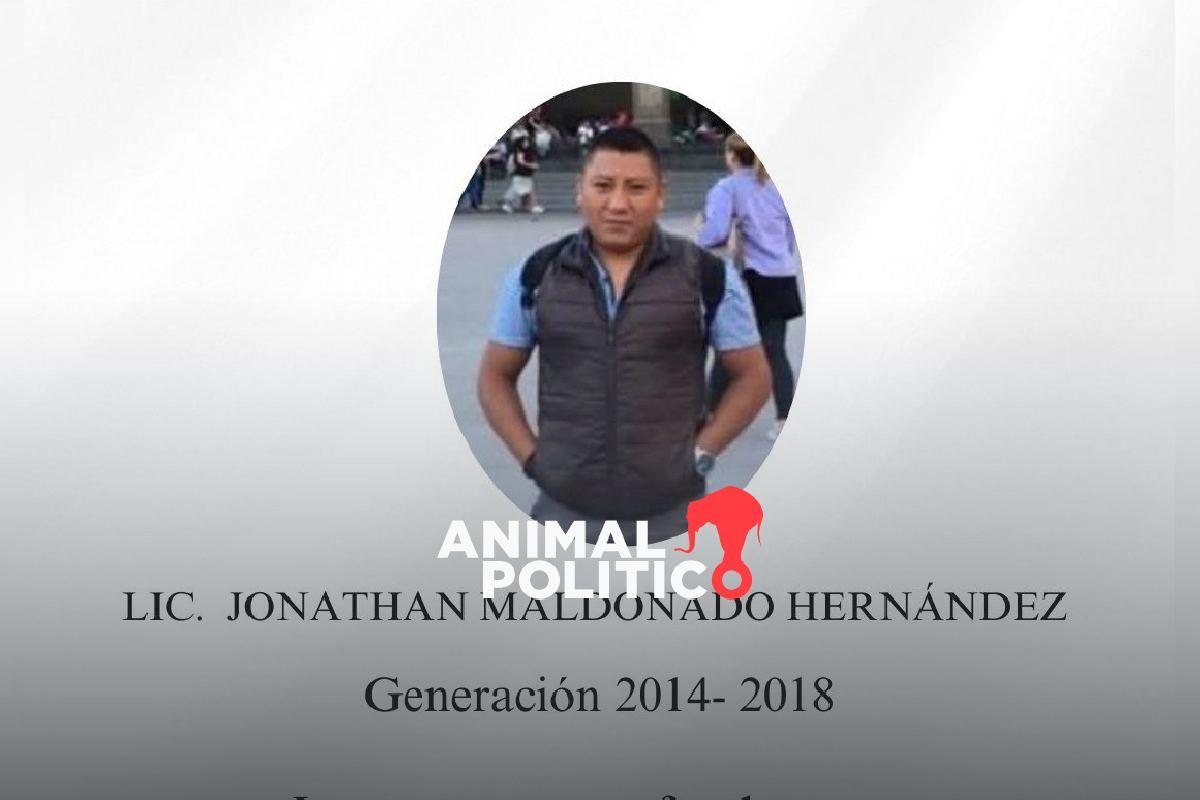 Muere Jonathan Maldonado, normalista de Ayotzinapa que sobrevivió a la noche de Iguala