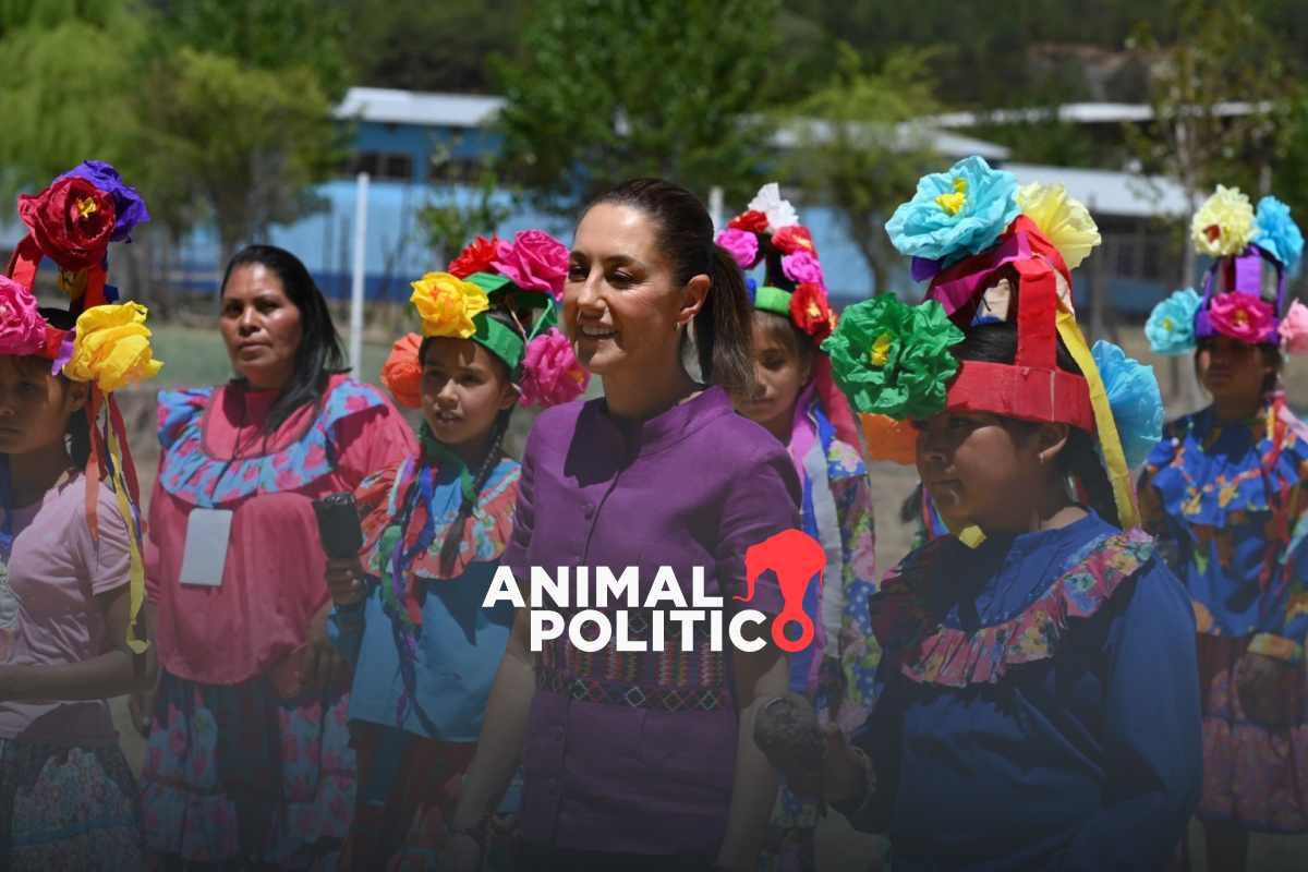 Sheinbaum visita Guadalupe y Calvo, Chihuahua, tierra de desplazados; deja el tema fuera de la agenda