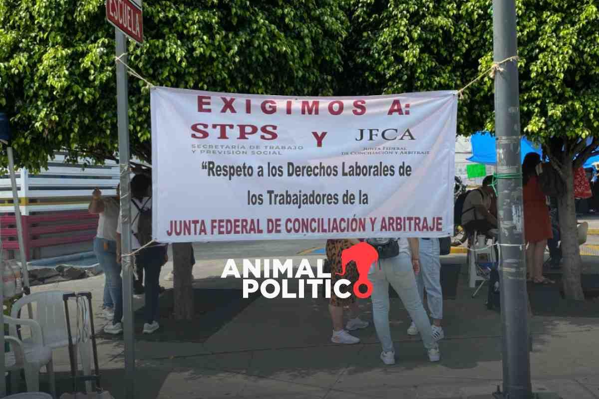 “Están pisando nuestros derechos laborales”: Junta Federal de Conciliación lleva 10 días en paro por despido de 180 trabajadores
