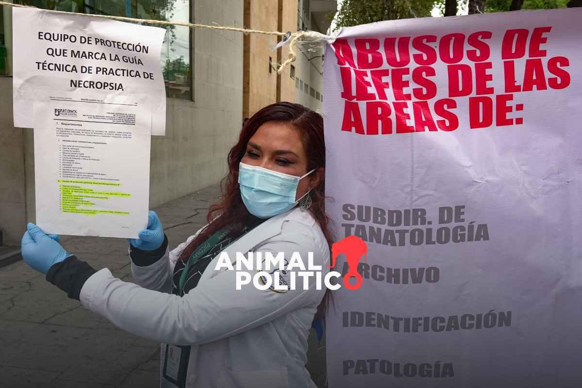 Por falta de material, peritos y médicos forenses acumulan cadáveres sin identificar o mal almacenados en CDMX