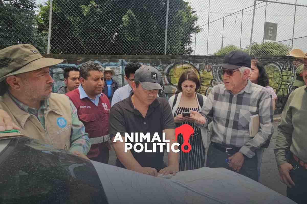 Vecinos de Santa Úrsula Coapa frenan parque “Coyosauria” en área verde; esperan confirmación por escrito de autoridades