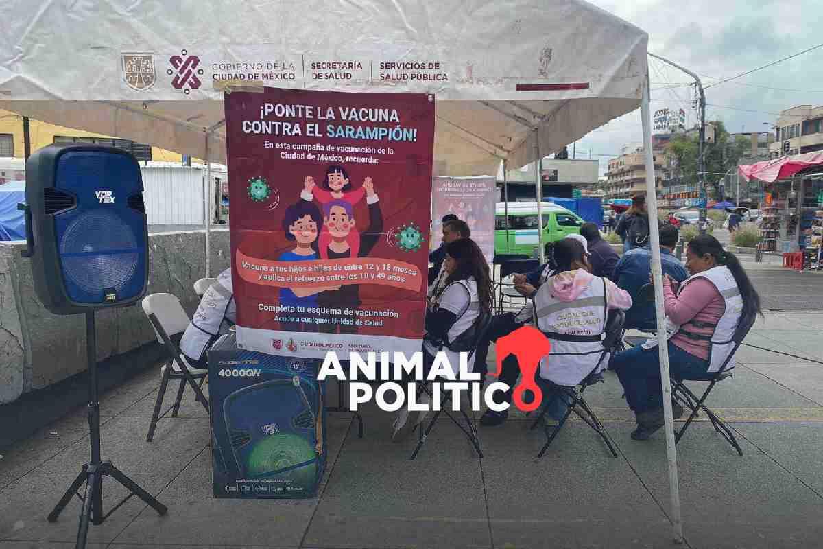 Vacunación contra el sarampión en CDMX: así puedes ubicar el módulo de salud más cercano