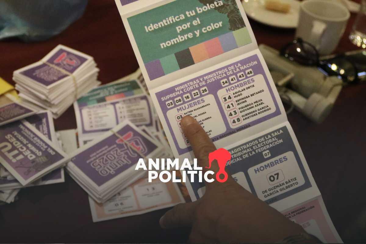 Uso de acordeones vulneró la elección judicial, concluye Misión Internacional; advierte que su uso debe frenarse