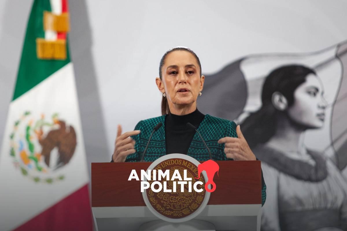 Detienen al hombre que acosó a la presidenta Sheinbaum durante recorrido en el Centro Histórico