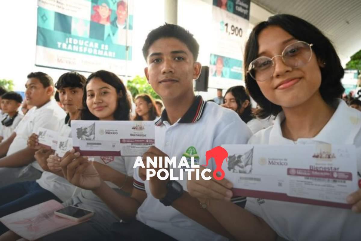 Calendario de pagos de la beca Rita Cetina, Benito Juárez y Jóvenes Escribiendo el Futuro de diciembre de 2025