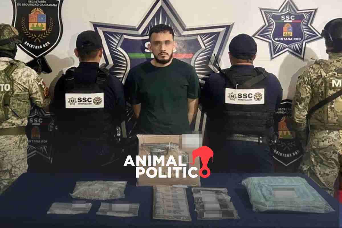 Detienen a “El Danone” presunto operador del CJNG en la zona turística de Quintana Roo