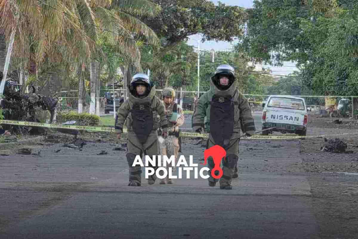 FGR inicia investigación por delincuencia organizada tras ataque con coche bomba a Policía Comunitaria de Coahuayana, Michoacán