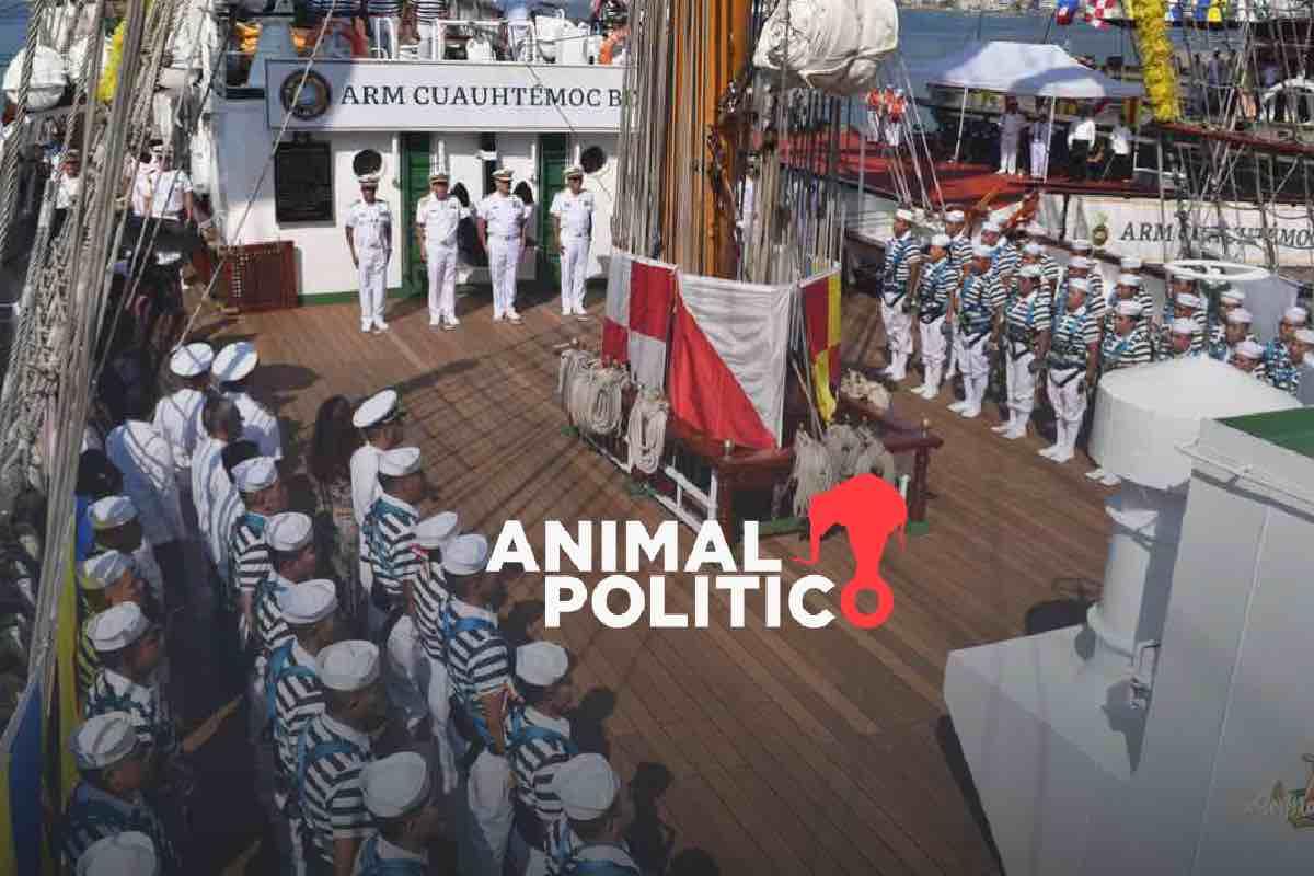 Buque Escuela Cuauhtémoc vuelve a Acapulco tras el choque que dejó dos muertos en Nueva York