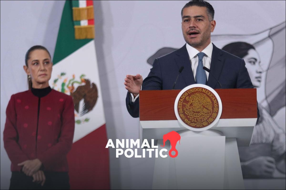 Explosión en Michoacán no fue “coche bomba”, sino un ataque directo entre grupos criminales: Harfuch