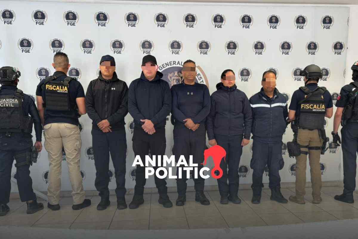 Detienen a cinco policías de la Guardia Civil en Michoacán por presunto abuso de autoridad