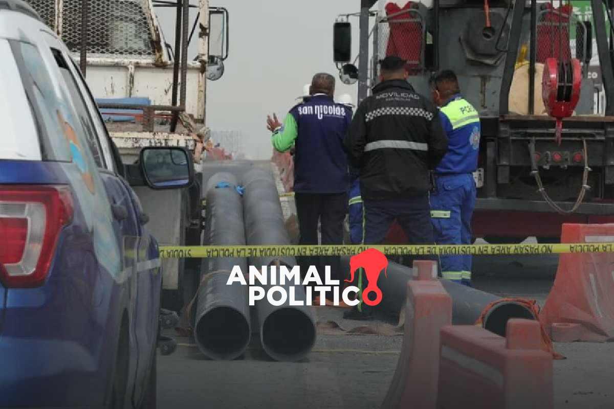 Muere trabajador en obras complementarias de la Línea 6 del Metro de Monterrey, Nuevo León