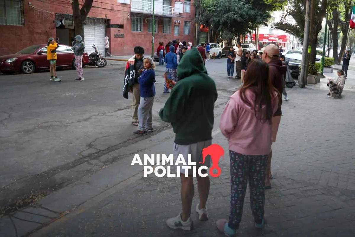 Muere una persona en CDMX al caer de las escaleras mientras evacuaba su edificio durante el sismo de magnitud 6.5