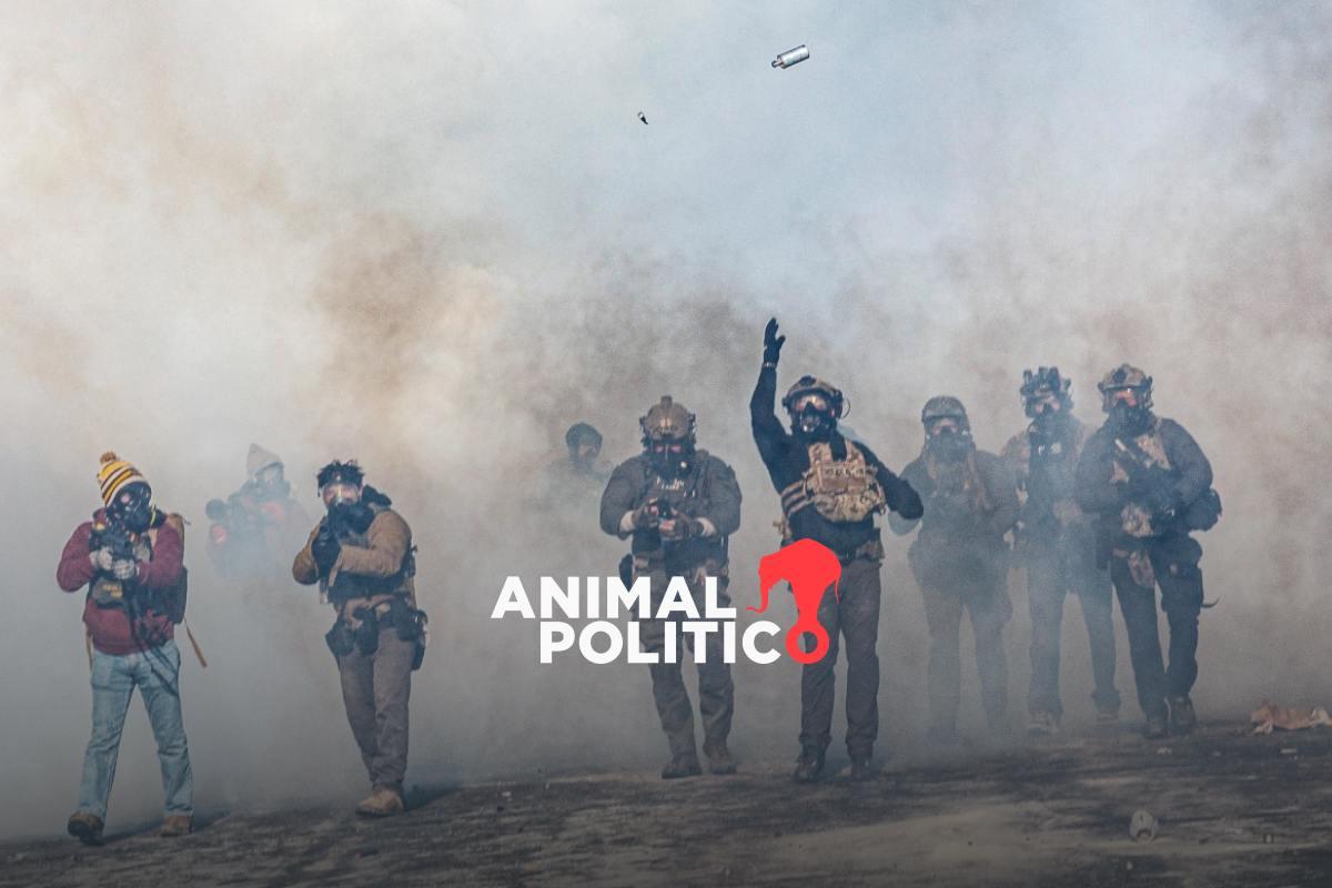 Protestan contra agentes del ICE tras muerte de hombre en Mineápolis, EU; reportan uso de tanques militares y gases