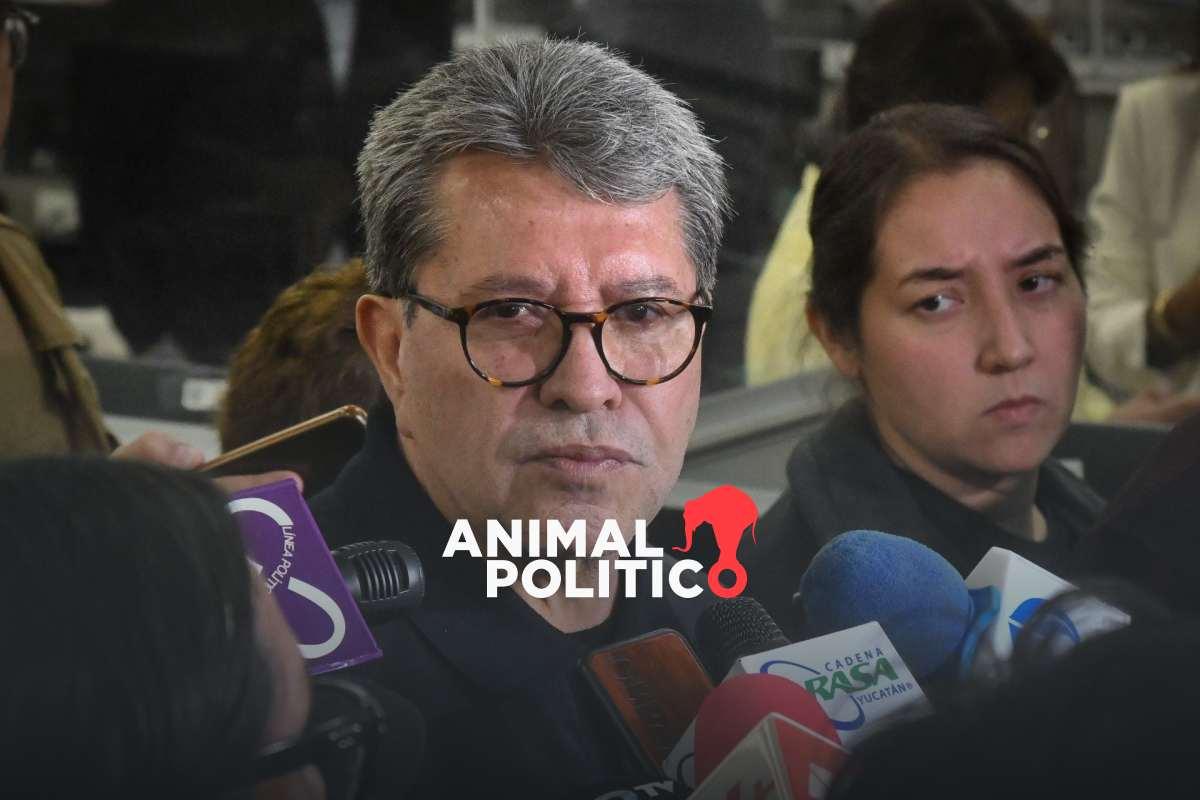 Sin el apoyo del PT y PVEM no es posible la reforma electoral, afirma Ricardo Monreal