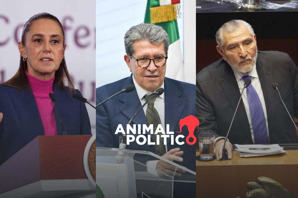 Sheinbaum se reúne con líderes morenistas por agenda legislativa; reforma electoral se revisará el miércoles, dice Monreal