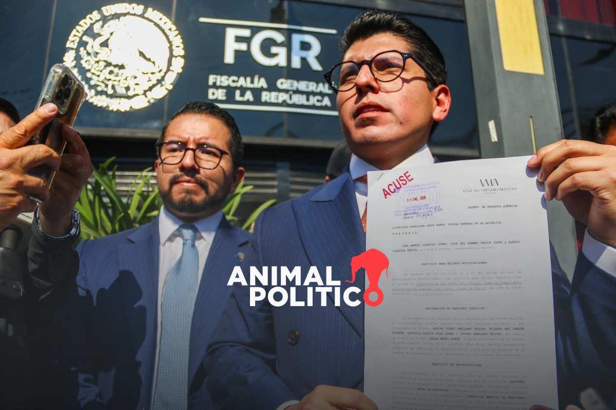 Víctimas del descarrilamiento del Tren Interoceánico presentan denuncia penal ante la FGR contra constructoras y funcionarios