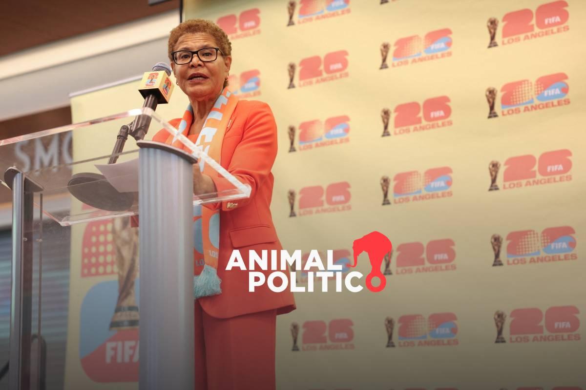 Alcaldesa de Los Ángeles pide a EU dar garantías a los asistentes extranjeros al Mundial ante redadas migratorias