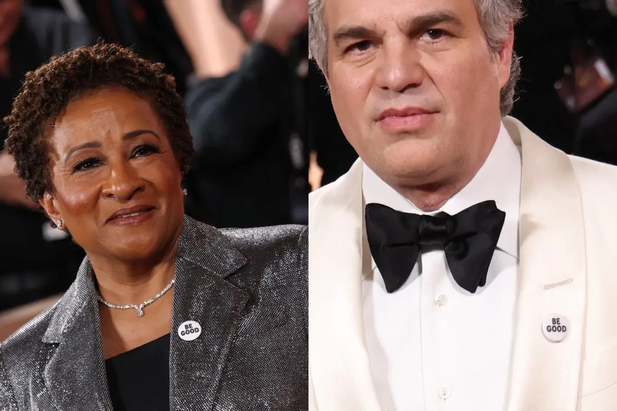 “Be Good”, la protesta de Wanda Sykes y Mark Ruffalo en los Globos de Oro 2026 contra ICE