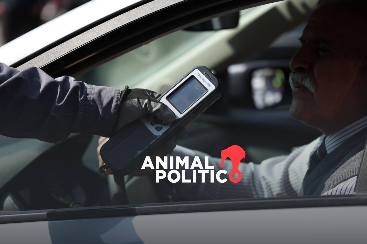 Alcoholímetro decembrino en CDMX: más de mil 800 conductores fueron remitidos al “Torito”