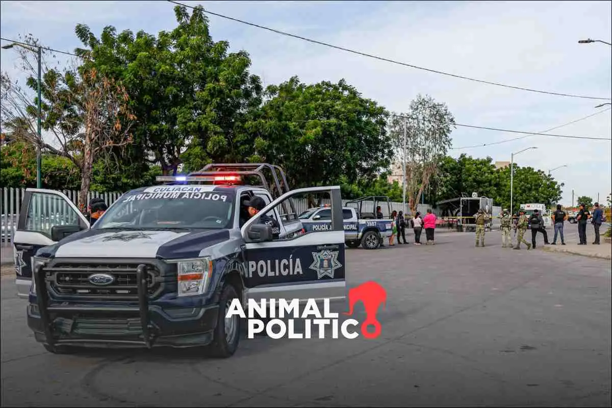 Balean vehículo del titular de Seguridad de Culiacán durante persecución; hay un agente herido y cuatro detenidos
