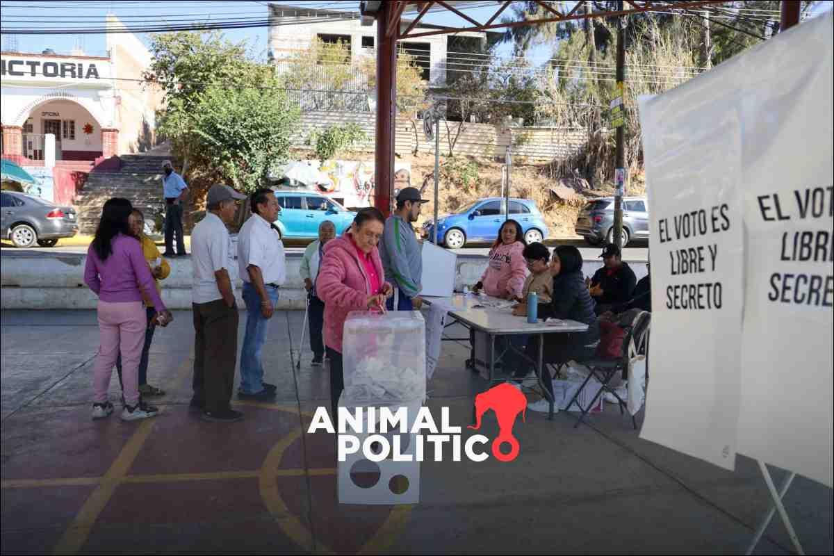 Cierran casillas de la jornada de revocación de mandato en Oaxaca entre baja afluencia y más de 500 incidentes