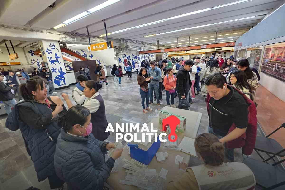 CDMX inicia campaña de vacunación contra el sarampión; activa más de 300 módulos en centros de salud