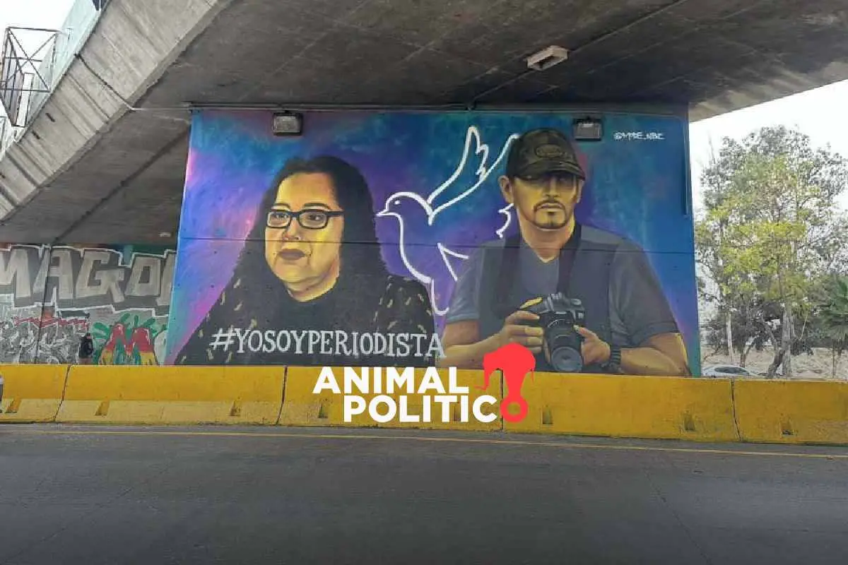 Develan mural en honor a los periodistas Lourdes Maldonado y Margarito Martínez, asesinados en Tijuana hace cuatro años
