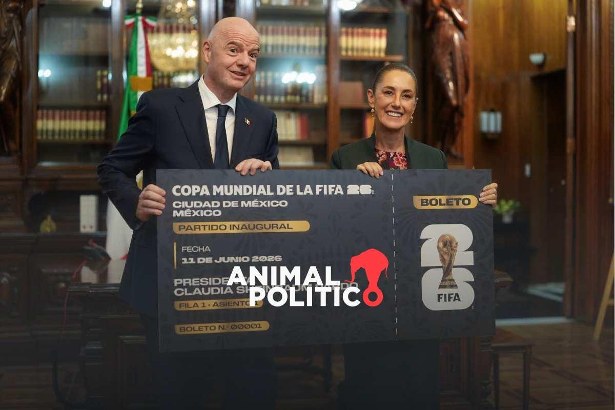 “La sede es México”: Sheinbaum agradece respaldo de la FIFA para mantener el Mundial 2026 en el país tras ola de violencia