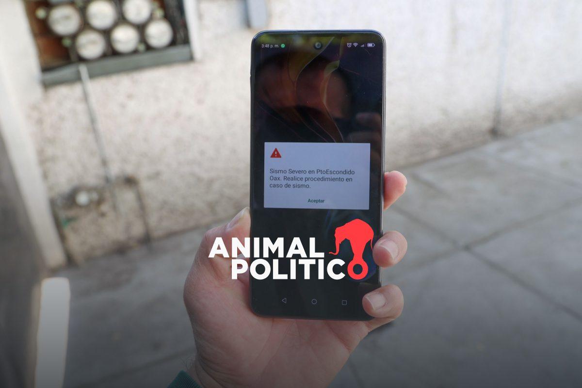 Anuncian consulta pública para modificar la “alerta presidencial” que suena en celulares durante sismos