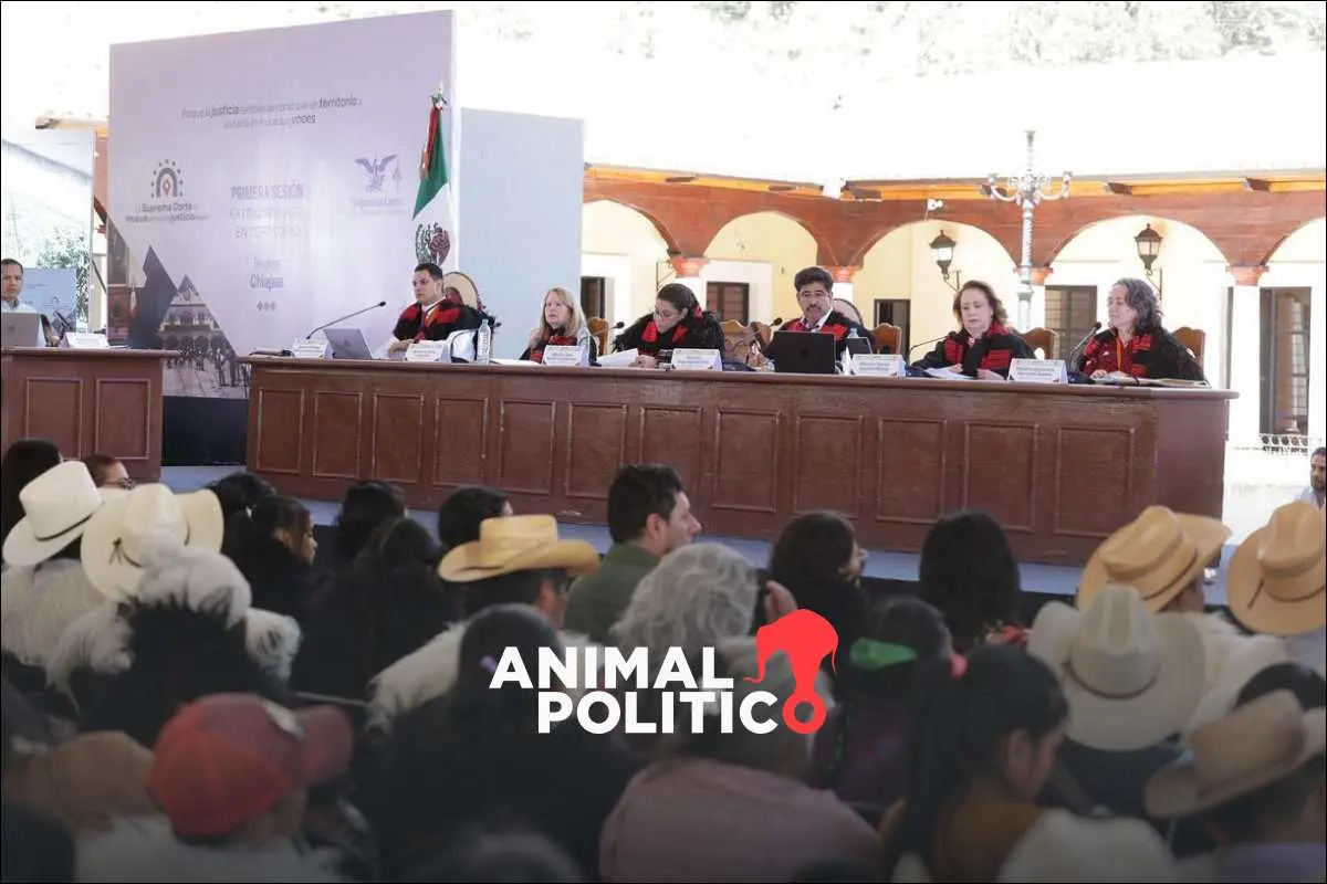 En su primera sesión itinerante, Corte ordena a Congreso de Chiapas legislar sobre derecho al autogobierno indígena
