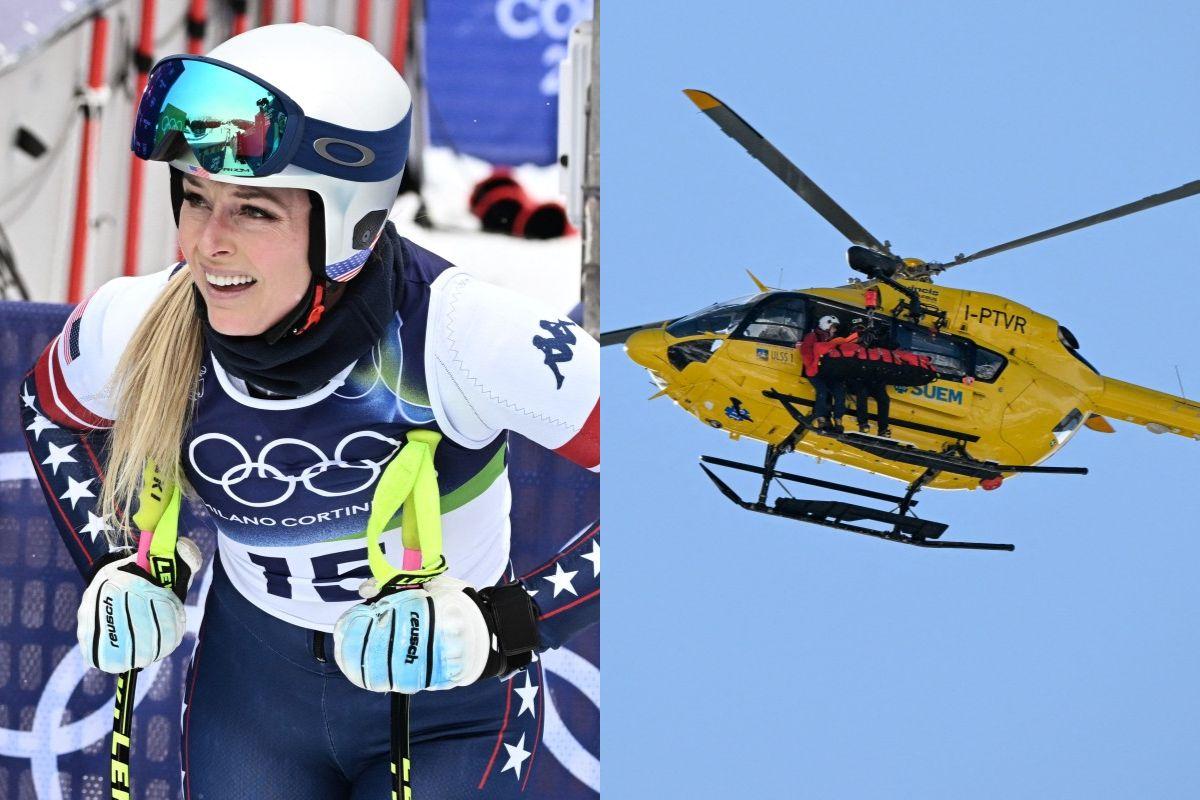 La estadounidense Lindsay Vonn sufre aparatoso accidente en Milano Cortina