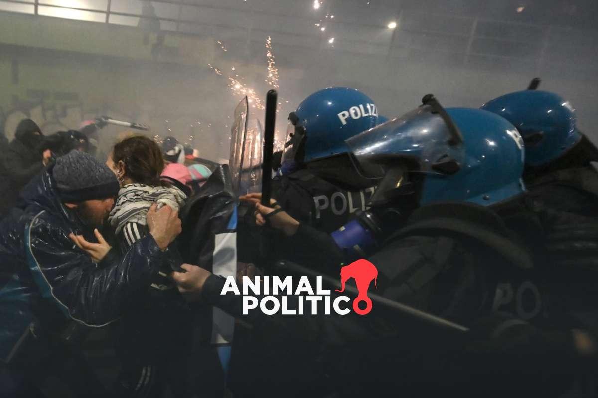 Protesta en Milán por Olímpicos de Invierno provoca disturbios y enfrentamiento con la policía