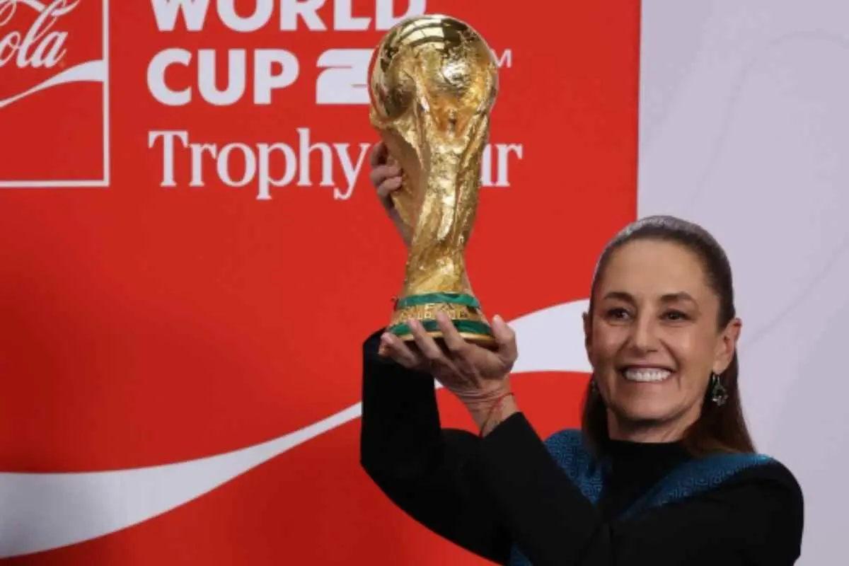 Claudia Sheinbaum alza la Copa: anuncia 25 boletos GRATIS para el Mundial 2026